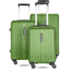 Deals and Offers on - KILLERHard Body Set of 3 Luggage 4 Wheels - STRING- Olive Green - Green Deals, Discounts & Offers on - KILLERHard Body Set of 3 Luggage 4 Wheels - STRING- Olive Green - Green