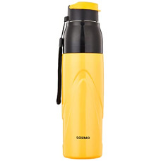 Deals, Discounts & Offers on  - Amazon Brand - Solimo Stainless Steel Insulated Bottle 700ML (Yellow)