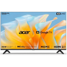 Deals, Discounts & Offers on Entertainment - [Use HDFC Credit Card] Acer Advanced I Series 108 cm (43 inch) Ultra HD (4K) LED Smart Google TV 2023 Edition with Dolby Vision-Atmos, 30W Sound Output(AR43GR2851UDFL)