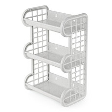 Deals, Discounts & Offers on  - Cello Tokyo Plastic Storage Shelf, Granite White