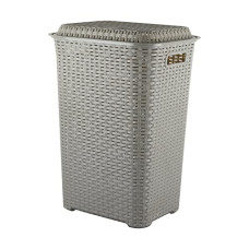Deals and Offers on - Cello Eliza Plastic Laundry Basket, L.Grey Deals, Discounts & Offers on - Cello Eliza Plastic Laundry Basket, L.Grey