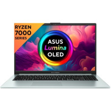 Deals, Discounts & Offers on Laptops - ASUS Vivobook Go 15 OLED (2023) AMD Ryzen 5 Quad Core 7520U - (8 GB/512 GB SSD/Windows 11 Home) E1504FA-LK523WS Thin and Light Laptop(15.6 Inch, Green Grey, 1.63 Kg, With MS Office)