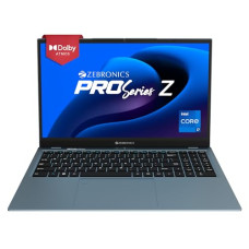 Deals, Discounts & Offers on Laptops - ZEBRONICS PRO Series Z NBC 5S, Intel Core 12th Gen i7 Processor (16GB RAM | 512GB SSD), 15.6-Inch (39.6 CM) IPS Display, (Ultra Slim | 38.5 Wh Large Battery | Windows 11 | Blue | 1.76 Kg)