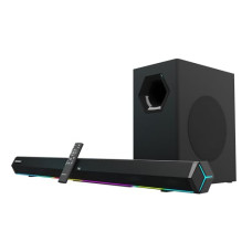 Deals and Offers on - ZEBRONICS Juke BAR 6100DWS PRO 240W with Multi Connectivity (BT 5.0 | HDMI (ARC) |Optical in | USB | AUX),Wireless Subwoofer,RGB LED Lights, Wall Mountable Sound Bar with Virtual 5.1 and LED Display Deals, Discounts & Offers on - ZEBRONICS Juke BAR 6100DWS PRO 240W with Multi Connectivity (BT 5.0 | HDMI (ARC) |Optical in | USB | AUX),Wireless Subwoofer,RGB LED Lights, Wall Mountable Sound Bar with Virtual 5.1 and LED Display
