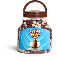 Deals, Discounts & Offers on Food and Health - LuvIt Crme Pops | Choco & Vanilla Coated Pops With Crunchy Biscuit Centre | Crackles(800)