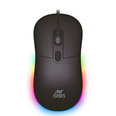 Deals, Discounts & Offers on  - Ant Esports GM40 Wired Optical Gaming Mouse with RGB LED, Lightweight and Ergonomic Design, DPI Upto 2400, Compatible with Windows and Mac