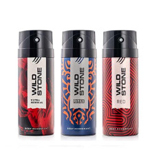 Deals, Discounts & Offers on  - Wild Stone Ultra Sensual, Red and Legend Deodorants Body Spray