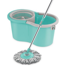 Deals and Offers on - Spotzero by Milton Ace Spin Mop Set(Green) Deals, Discounts & Offers on - Spotzero by Milton Ace Spin Mop Set(Green)