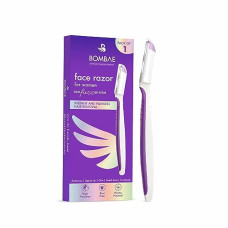 Deals, Discounts & Offers on Health & Personal Care - Bombae Reusable Face Razor For Women Facial Hair - 1 | Instant Glow & Painless Hair Removal | For Eyebrows, Upper Lip, Chin, Peach Fuzz, Forehead, Unibrow, Sideburns | Dermaplaning Tool | Korean skincare