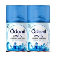 Deals and Offers on - Odonil Exotic Automatic Spray Refill - 450ml (Pack of 2, 225mlx2) | Ocean Breeze | 2x Long Lasting | 2200 Sprays Guaranteed | Fits all Machines | Lasts upto 60 days Deals, Discounts & Offers on - Odonil Exotic Automatic Spray Refill - 450ml (Pack of 2, 225mlx2) | Ocean Breeze | 2x Long Lasting | 2200 Sprays Guaranteed | Fits all Machines | Lasts upto 60 days