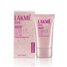 Deals, Discounts & Offers on Beauty Care - Lakme Lumi Lit Cream - Face Cream with Moisturizer + Highlighter, enriched with Niacinamide & Hyaluronic Acid - Silver, 30g