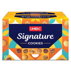 Deals, Discounts & Offers on  - Unibic Signature Collection Cookies | Nutty Delight Combo | Cashew Nut, Choco Nut & Fruit & Nut Cookies | Family Snacks Biscuit | 900gm