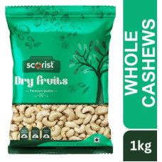 Deals, Discounts & Offers on Food and Health - Scorist 100% Natural Raw Cashews(1 kg)