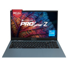 Deals, Discounts & Offers on Laptops - ZEBRONICS PRO Series Z NBC 3S, Intel Core 12th Gen i3 Processor (8GB RAM | 512GB SSD), 15.6-Inch (39.6 CM) IPS Display, (Ultra Slim | 38.5 Wh Large Battery | Windows 11 | Blue | 1.76 Kg)