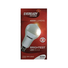 Deals, Discounts & Offers on  - Eveready 40W LED Hammer Bulb | High CRI & High Efficiency | Energy Efficient | Mercury-Free | 4KV Surge Protection | 100 Lumens Per Watt |Cool Day Light (6500K) b22d