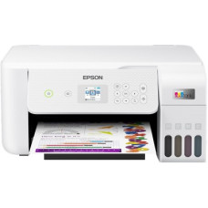 Deals, Discounts & Offers on Computers & Peripherals - [Use Axis/HDFC/SBI Card] Epson EcoTank L3266 Multi-function WiFi Color Ink Tank Printer (Color Page Cost: 24 Paise | Black Page Cost: 9 Paise | Borderless Printing) with Micro Piezo Heat Free Technology & 3.6 cm color LCD Screen(4 Ink Bottles Included)
