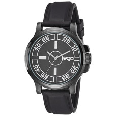 Deals, Discounts & Offers on Men - Ego Analog Black Dial Men's Watch-E-01195PAGB