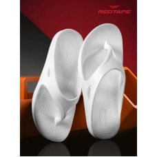 Deals, Discounts & Offers on Men - RED TAPEMen Flip Flops(White 9)