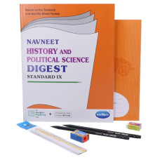 Deals, Discounts & Offers on Stationery - Navneet Youva Happiness Combo History and Political Science Study Kit 1 (1 Digest + 1 Notebook + 2 Pencils + 1 Sharpener + 1 Eraser + 1 Scale)
