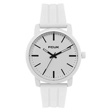 Deals, Discounts & Offers on Men - FCUK Analog White Dial Men's Watch-FK0011E