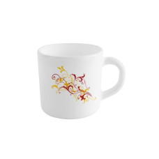 Deals, Discounts & Offers on  - CELLO Opalware Dazzle Stella Mug Small Yellow Scroll | Cups