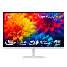 Deals and Offers on - ViewSonic 24 Inch Full HD IPS White Slim Monitor with 100Hz,1ms, AMD Free Sync, 3 Side Bezel Less, Dual Speaker, Wall Mount, Eye-Care, Flicker Free, Srgb105%,HDMI, VGA - VA2432-MH-W Deals, Discounts & Offers on - ViewSonic 24 Inch Full HD IPS White Slim Monitor with 100Hz,1ms, AMD Free Sync, 3 Side Bezel Less, Dual Speaker, Wall Mount, Eye-Care, Flicker Free, Srgb105%,HDMI, VGA - VA2432-MH-W