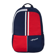 Deals, Discounts & Offers on Backpacks - F Gear Medusa Blue Red 28 Ltrs Backpack (3439)