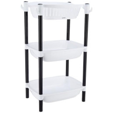 Deals, Discounts & Offers on  - Amazon Brand - Solimo Three-Tier Multipurpose Plastic Rack