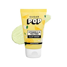 Deals, Discounts & Offers on Beauty Care - [User Specific] SUGAR POP Vitamin C & Tea Tree Clay Mask - Helps with oily and acne-prone skin | Gently Exfoliating | Controls Excess Oil | Minimizes Spots