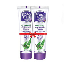 Deals, Discounts & Offers on  - Boroplus Antiseptic Cream For Normal Skin , 80 Ml (Pack Of 2)