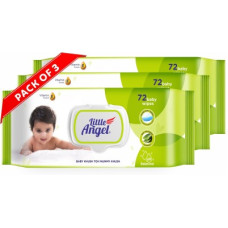 Deals, Discounts & Offers on Baby Care - Little Angel Super Soft Baby Wipes with Aloe Vera Extract, Lid pack(216 Wipes)