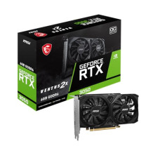 Deals, Discounts & Offers on  - MSI GeForce RTX 3050 Ventus 2X 6G OC Graphic Card - NVIDIA GeForce RTX 3050 GPU, 6GB GDDR6 96-bit Memory, 14 Gbps, PCI Express 4 Interface, Upto 1492 MHz, Dual Fan