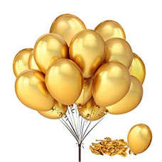 Deals, Discounts & Offers on  - KidsThemeHouse Theme Balloons Theme Decoration Pack of 5 Golden