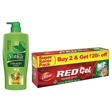 Deals, Discounts & Offers on Beauty Care - Dabur Vatika Health Shampoo, with Henna & Amla