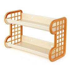 Deals, Discounts & Offers on  - Cello Hong Kong Plastic Storage Shelf, Ivory Yellow