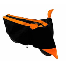 Deals, Discounts & Offers on Accessories - Kandid Orange & Black Bike Cover Dustproof UV Protection Bike Body Cover