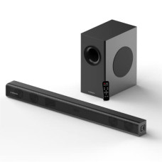 Deals, Discounts & Offers on Electronics - Ambrane 120W, 2.1 Channel Home Theatre with Remote,Subwoofer