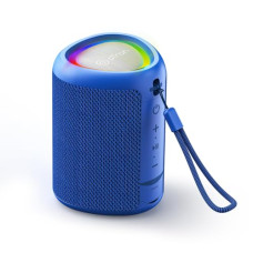 Deals, Discounts & Offers on Electronics - pTron Newly Launched Fusion Mount Mini Bluetooth Speaker with 12W Immersive Sound, 10H Playtime, RGB Lights, Multi-Playback Modes-BT5.1/TF Card/Aux-in Port, TWS Feature & Type-C Charging (Blue)
