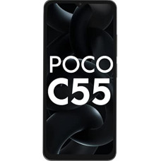 Deals, Discounts & Offers on Electronics - POCO C55 (Power Black, 6GB RAM, 128GB Storage)