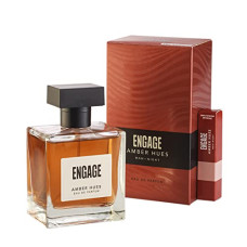 Deals, Discounts & Offers on Beauty Care - Engage Amber Hues Perfume for Men Long Lasting Smell, Ambery and Warm Fragrance Scent, for Special Occasions, Gift