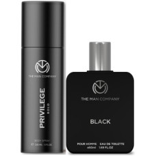 Deals and Offers on - THE MAN COMPANY Black & Bold Perfume Duo - 150 ml, 50 ml Body Spray - For Men(200 ml, Pack of 2) Deals, Discounts & Offers on - THE MAN COMPANY Black & Bold Perfume Duo - 150 ml, 50 ml Body Spray - For Men(200 ml, Pack of 2)