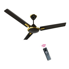 Deals, Discounts & Offers on  - OTTOMATE Zen Connect Pro Smart BLDC with Remote 3 Blade 1200 MM High Speed Ceiling fan (Midnight Black, Pack of 1)