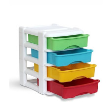 Deals, Discounts & Offers on  - Signoraware Multipurpose Modular Drawer Small (Set of 4, Multicolor)