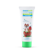 Deals, Discounts & Offers on  - Mamaearth 100% Natural Berry Blast Kids Toothpaste, Oral Care, 50 Gm, Fluoride Free, Sls Free, No Artificial Flavours, Best For Baby