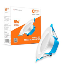 Deals, Discounts & Offers on  - Orient Electric Moonlite 6W LED Down Light, Cool White Light, Round, Pack of 1, Recessed Ceiling LED Light, Suited