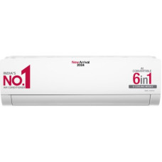 Deals, Discounts & Offers on Air Conditioners - [For SBI Credit Card EMI] LG AI Convertible 6-in-1 Cooling 2024 Model 1.5 Ton 4 Star Split Dual Inverter 4 Way Swing, HD Filter with Anti-Virus Protection,VIRAAT Mode & ADC Sensor AC - White(TS-Q19JNYE, Copper Condenser)