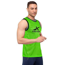 Deals, Discounts & Offers on Accessories - Vector X Training Bibs for Football Soccer Basketball Volleyball