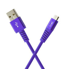 Deals, Discounts & Offers on  - boAt Rugged V3 Braided Micro Usb Cable For Personal Computer (Mystic Purple)