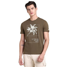 Deals, Discounts & Offers on Men - Dennis Lingo Slim Fit Men's Half Sleeve T-Shirt