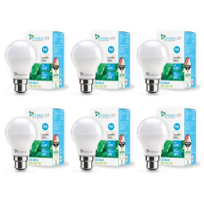 Deals, Discounts & Offers on  - SYSKA Ssk-Srl-9W- Base B22D 9-Watt Led Bulb (Pack Of 6, Cool Day Light)